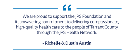 Richelle and Dustin Austin JPS Golf Classic Sponsor