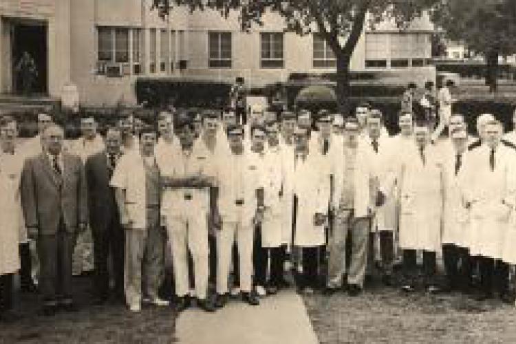 Physicians at John Peter Smith Hospital in 1972