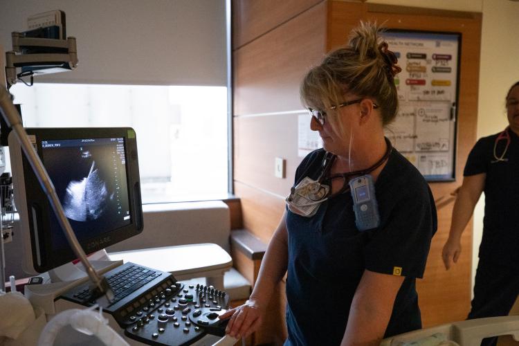 JPS Health Network is using ultrasound technology to get ICU patients off of ventilators sooner.