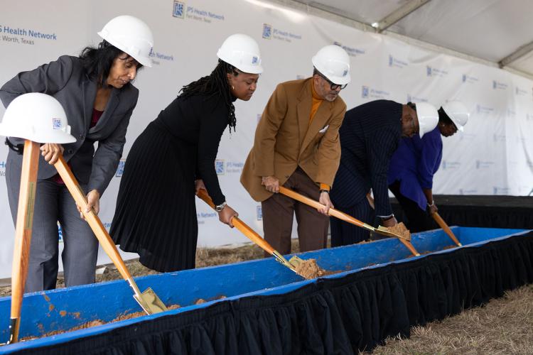 JPS Hosts Groundbreaking Ceremony for Medical Home Southwest Tarrant