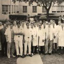 Physicians at John Peter Smith Hospital in 1972