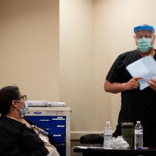 JPS Health Network Emergency Department workers sharpen their COVID-19 safety skills