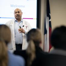 JPS Health Network Medical Director of Trauma Services Dr. Rajesh Gandhi