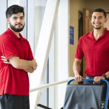 Jay Castaneda, left, and Gabriel Zambrano