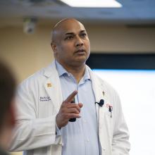 Dr. Rajesh Gandhi, Medical Director of Trauma Services at JPS, discusses blood conservation techniques