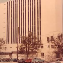 The newly-completed JPS Patient Power in the early 1970s.
