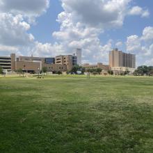 The JPS Health Network Green Space will soon become the home of a reimagined hospital.