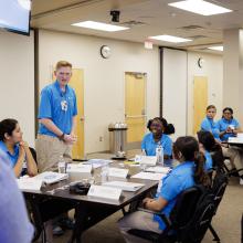 Connor Maxon, a 2026 SHINE fellow, began his journey with JPS Health Network years prior as a teen volunteer.